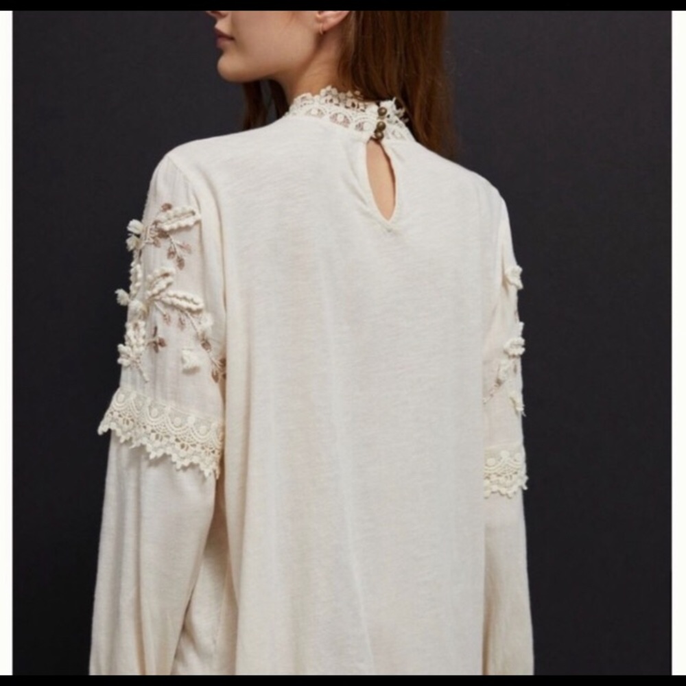 Anthropology Jenna lace top - Picture 4 of 5